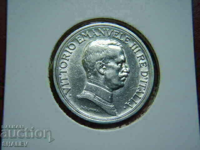 2 Lire 1914 Italy (1) - XF/AU - 5 2 Lire 1914 Italy (1) - XF/AU - 5