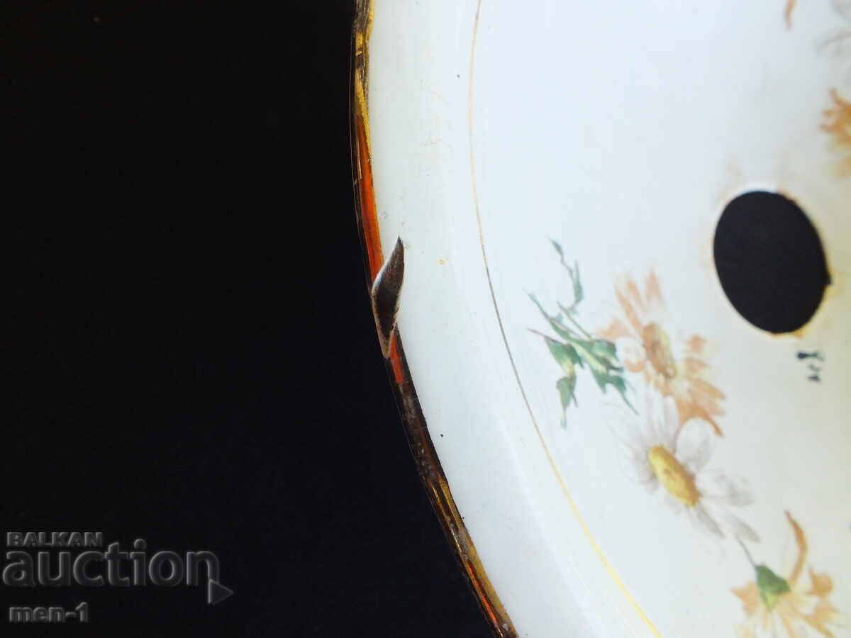 Auction Enamelled lamp appliqué Auction Enamelled lamp appliqué