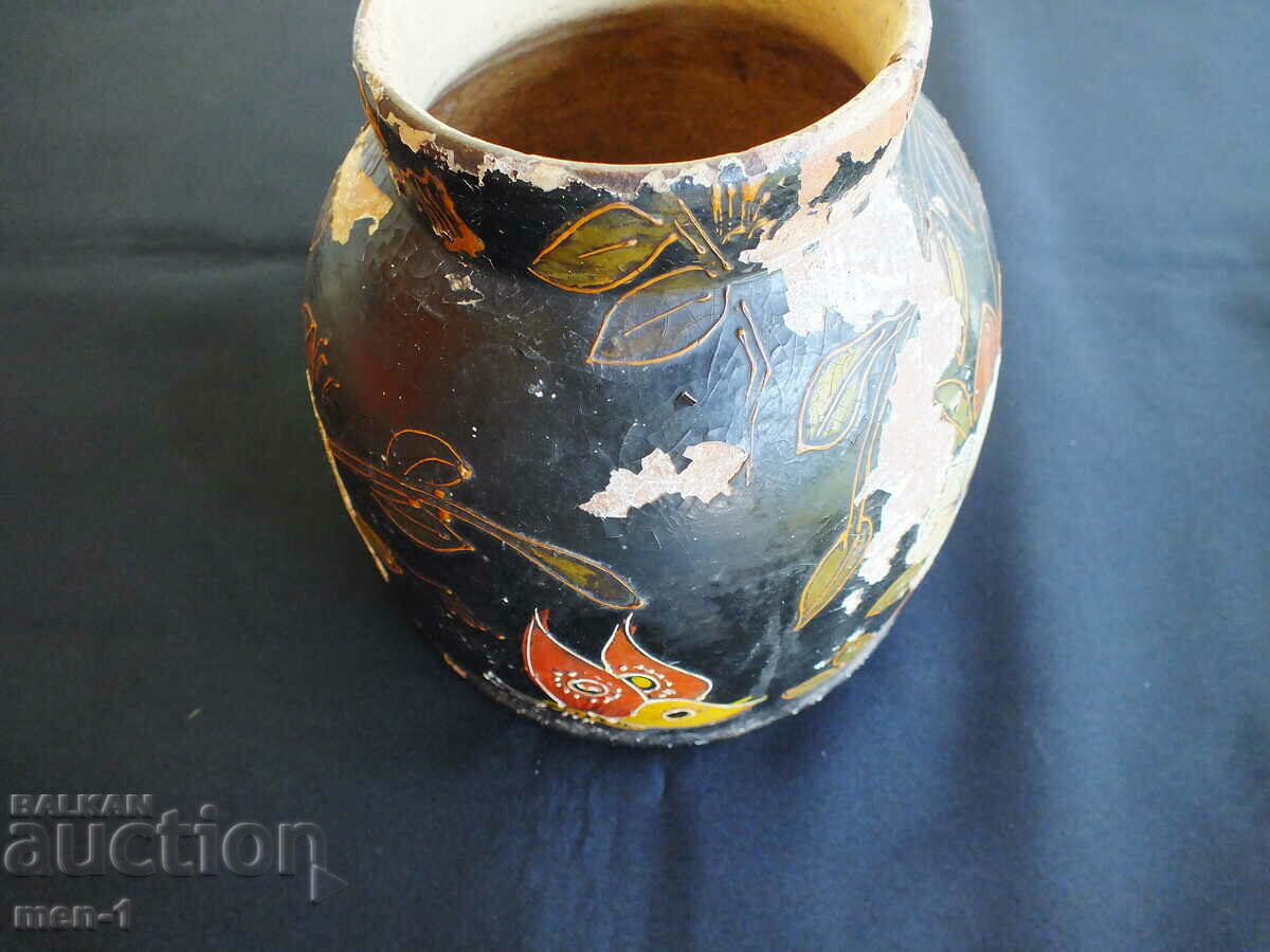 Hand Painted and Crafted Ceramic Vase - 6 Hand Painted and Crafted Ceramic Vase - 6