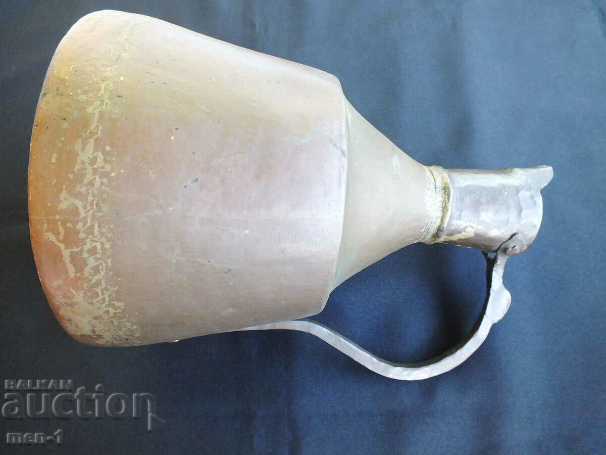 Auction  Revival copper jug / teapot