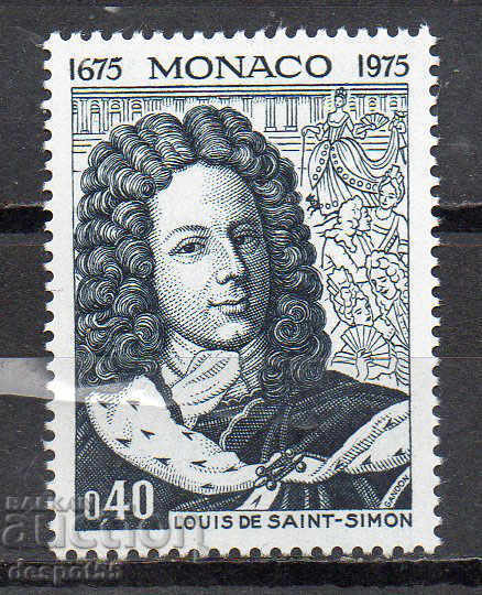 1975. Monaco. Louis de Saint-Simon, writer.