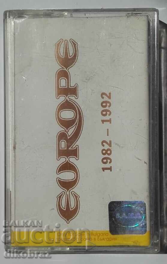 аудио касета ЕUROPE - 1982 / 1992 - компилация от посочените