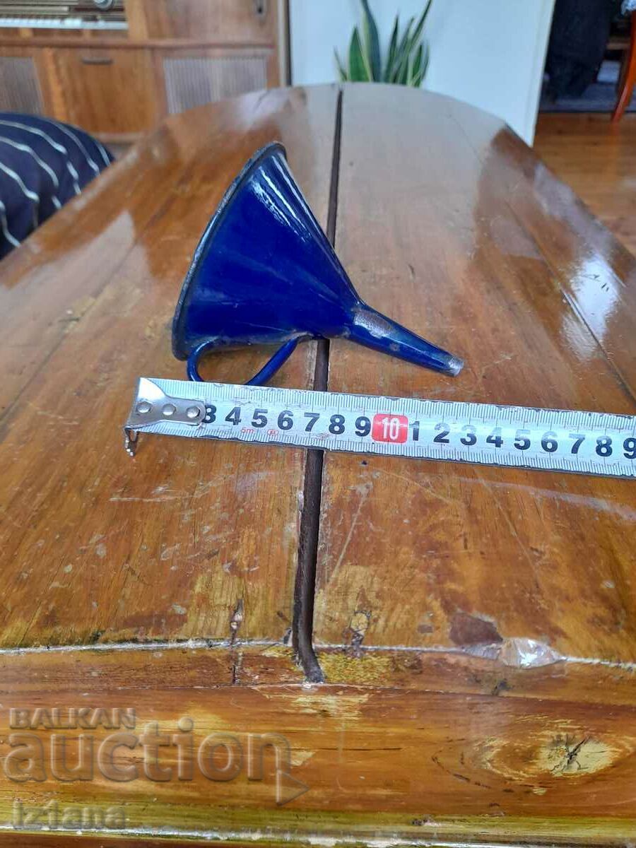 Old enamel funnel - 5