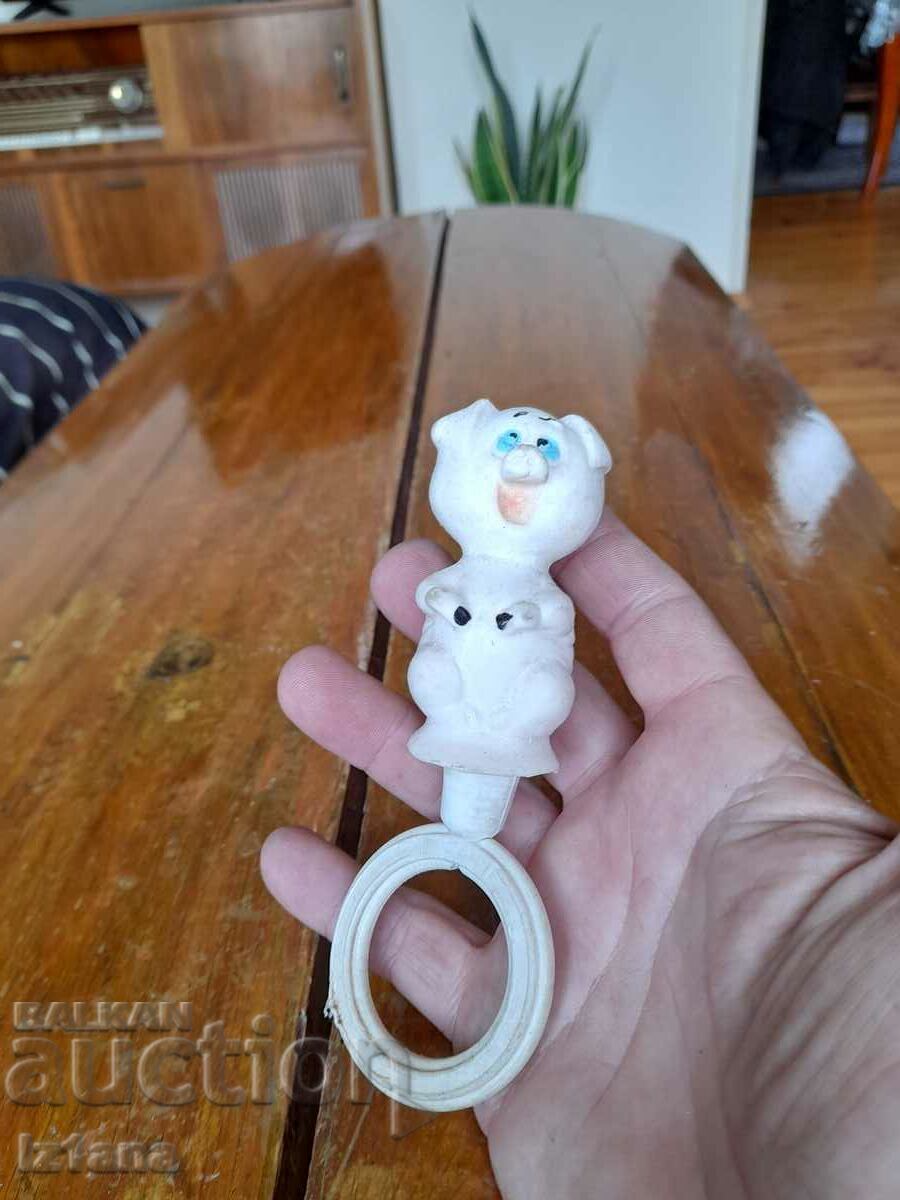 Auction  Old toy, pacifier