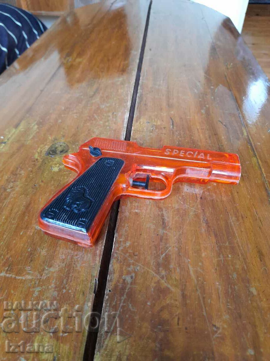 Old water gun, toy Old water gun, toy
