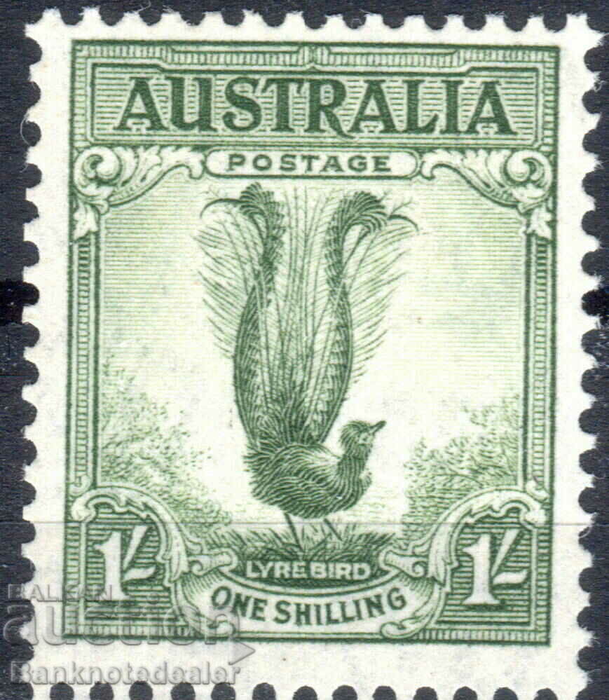 Australia 1/-   1937-49 KGVI SG174 Cat £50 MH