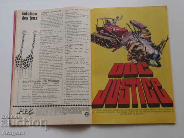 Auction "Pif Gadget" 348 with "Dr Justice" (read the description), Pif Auction "Pif Gadget" 348 with "Dr Justice" (read the description), Pif