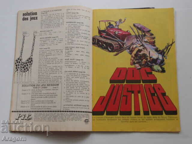 Auction  "Pif Gadget" 348 with "Dr Justice" (read the description), Pif