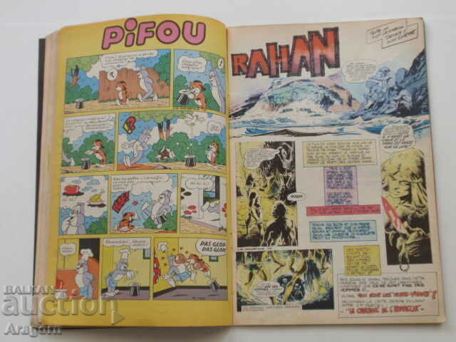 Livrarea „Pif Gadget” 352 cu „Rahan” (citiți descrierea), Pif, Rahan