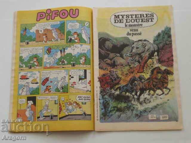 Παράδοση "Pif Gadget" 352 Mysteres de L'oues (διαβάστε την περιγραφή), Pif