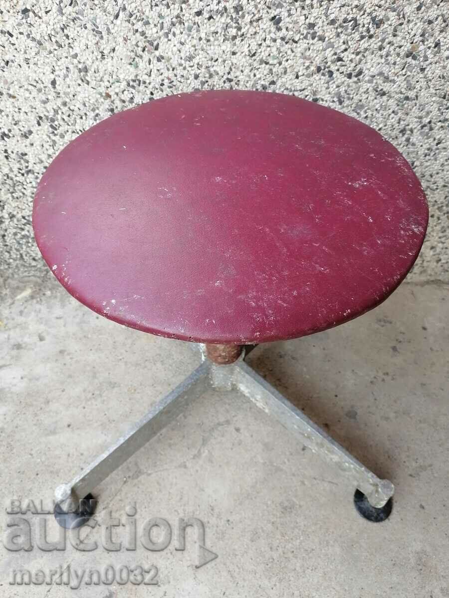 Old swivel chair, wooden 70's with price 34.00 BGN | € 17.38 Old swivel chair, wooden 70's with price 34.00 BGN | € 17.38