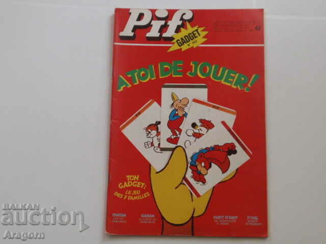 "Pif Gadget" 353 "Fanfan la Tulipe" (read description), Pif "Pif Gadget" 353 "Fanfan la Tulipe" (read description), Pif