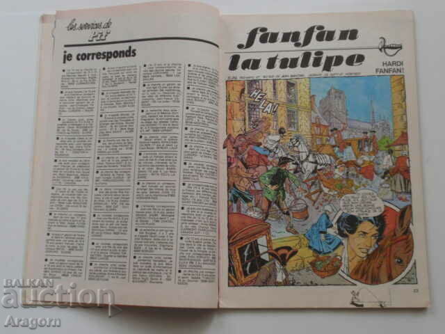 Auction "Pif Gadget" 387 "Fanfan la Tulipe" (read description), Pif Auction "Pif Gadget" 387 "Fanfan la Tulipe" (read description), Pif