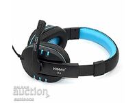 Gaming headphones with microphone for computer KOMC K4