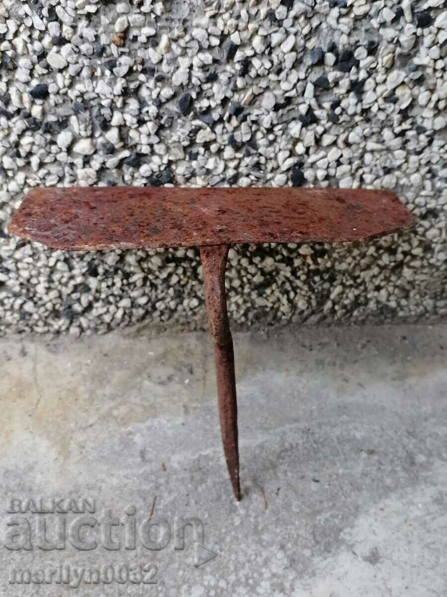 Wrought iron paddle for stirring lime wrought iron - 6 Wrought iron paddle for stirring lime wrought iron - 6