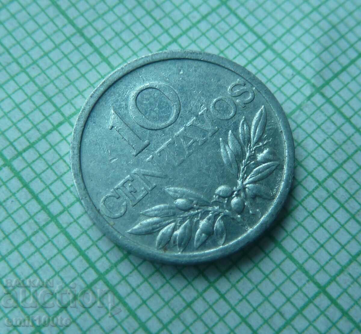 10 Centavos 1972 Portugal with price 1.00 BGN | € 0.51 10 Centavos 1972 Portugal with price 1.00 BGN | € 0.51