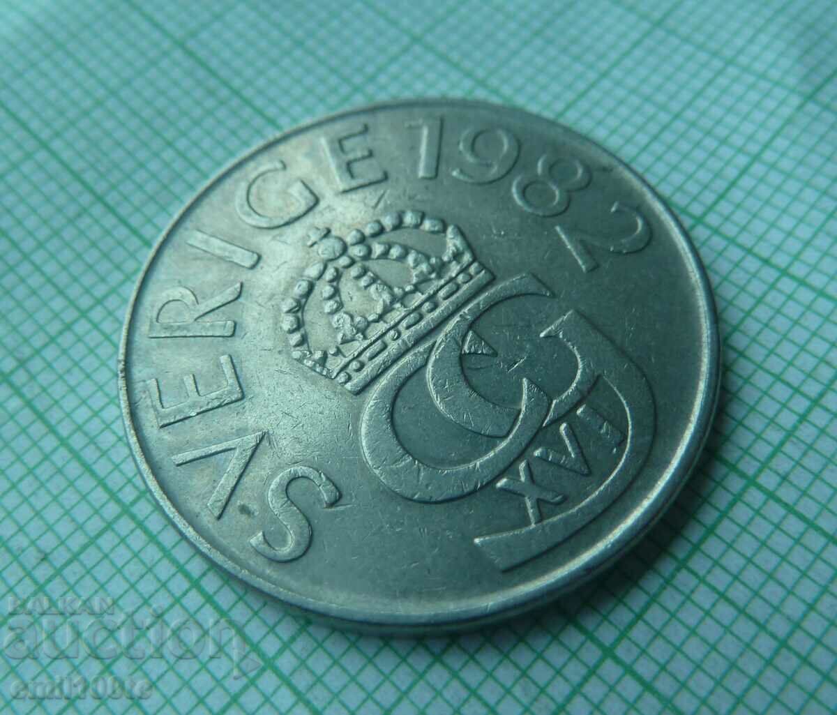 5 kroner 1982 Sweden - 5 5 kroner 1982 Sweden - 5