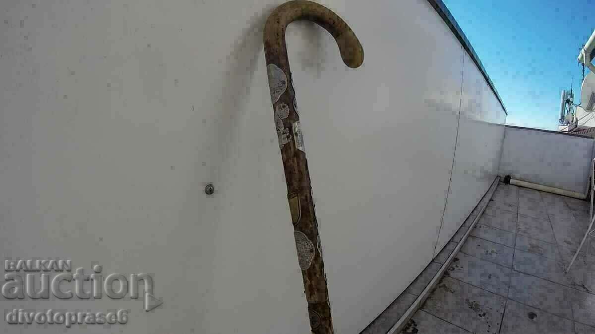 A wooden cane - 6 A wooden cane - 6