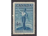 CANADA 4 cent 1947 Bell: Graham Bell SG408 MH