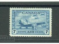 Canada KGVI 1942-48 Efort de război 7c albastru Air SG400 MH