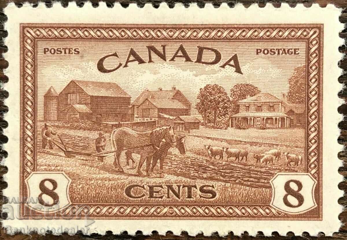 CANADA 1946 8 Centi Mh