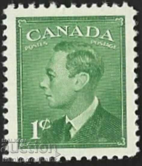 Canada 1 CENT SQ284 Postes King George VI
