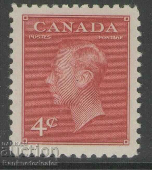 Καναδάς 4 CENT SG287 Ταχυδρομεία King George VI - Ταχυδρομικά τέλη MH