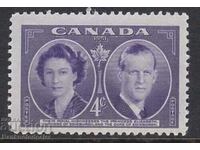 CANADA 1951 Royal Visit 4 Cent Mh
