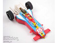 Racing car with flywheel, plastic, toys, soc