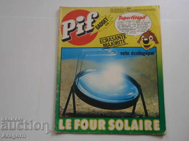 „Pif Gadget” 496 „Fanfan la Tulipe” (citește descriere), Pif