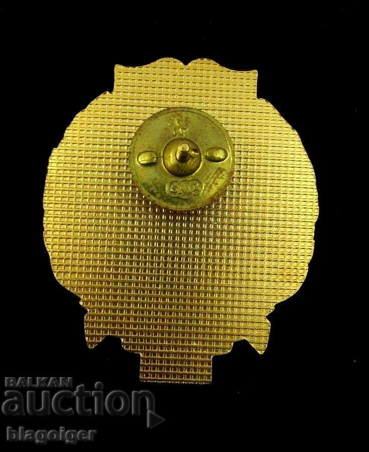 Delivery of Breastplate-80 years Construction Troops-Screw-Military Badge Delivery of Breastplate-80 years Construction Troops-Screw-Military Badge