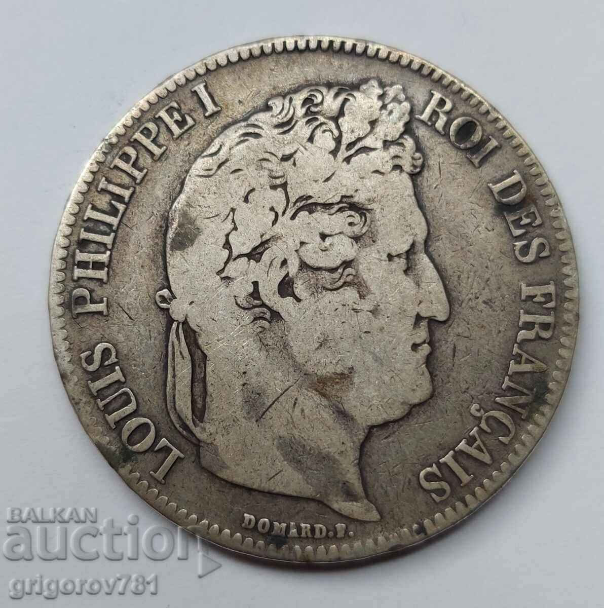 Ασημένιο 5 Φράγκα Γαλλία 1832 W Ασημένιο νόμισμα #12 με τιμή € 34.26 | 67.01 BGN