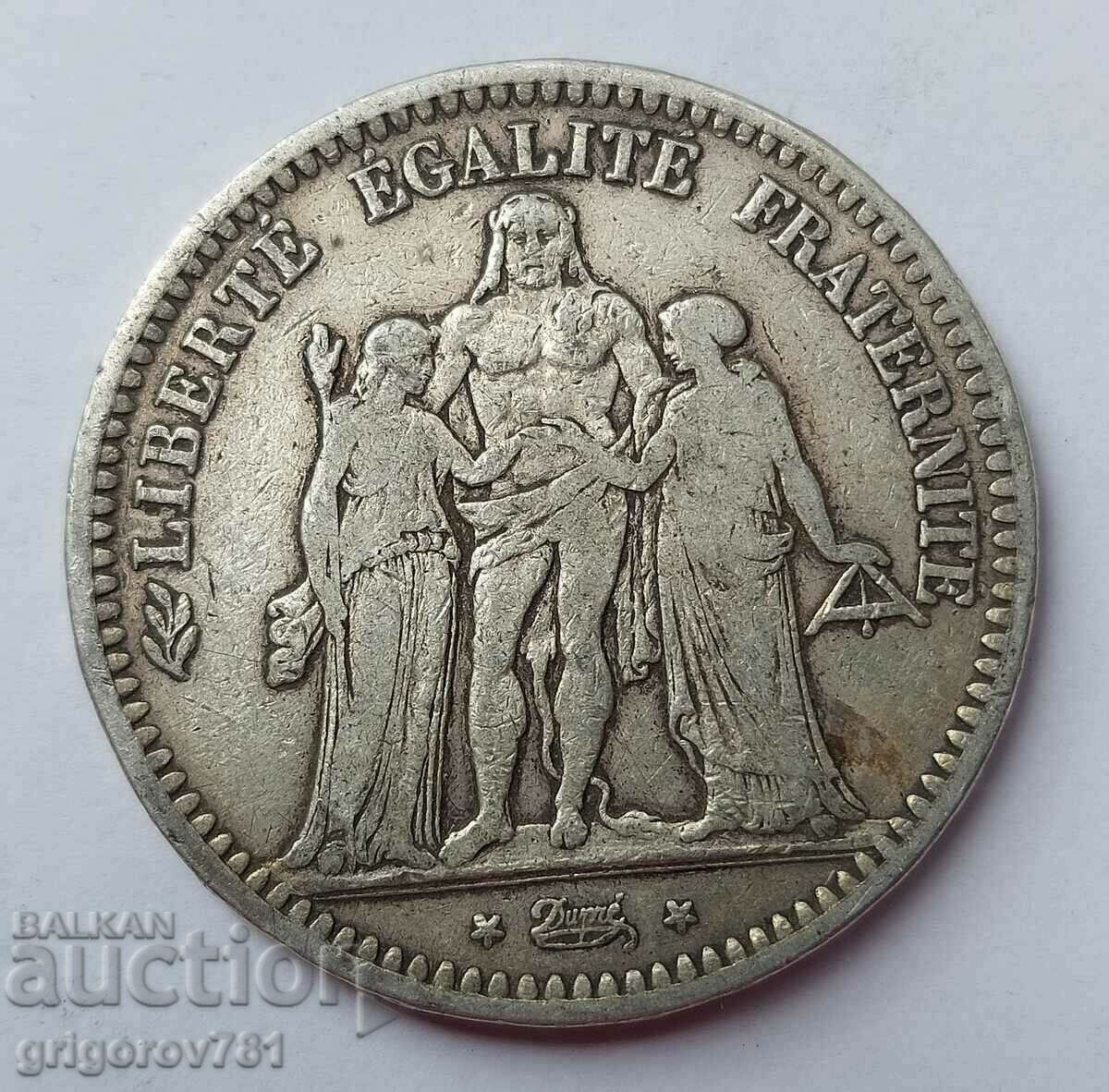 5 franci argint Franța 1849 O monedă de argint # 13 cu preț 67.00 BGN | € 34.26 5 franci argint Franța 1849 O monedă de argint # 13 cu preț 67.00 BGN | € 34.26