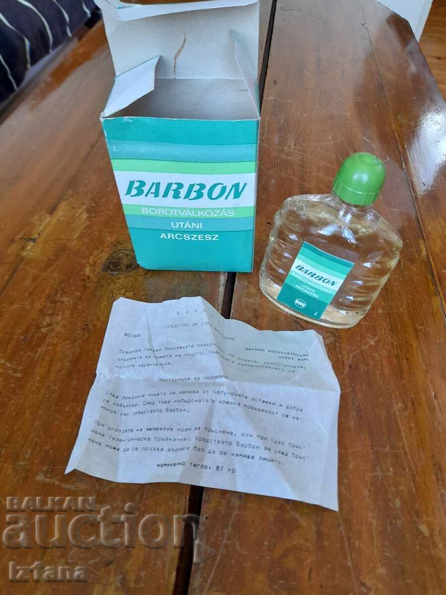 Old Aftershave Cologne Barbon - 5 Old Aftershave Cologne Barbon - 5