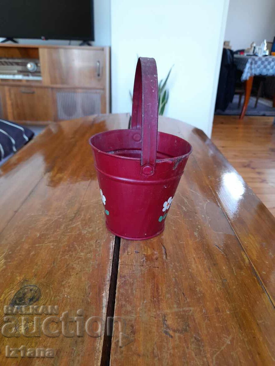 Old baby bucket, a bucket with price 15.00 BGN | € 7.67 Old baby bucket, a bucket with price 15.00 BGN | € 7.67