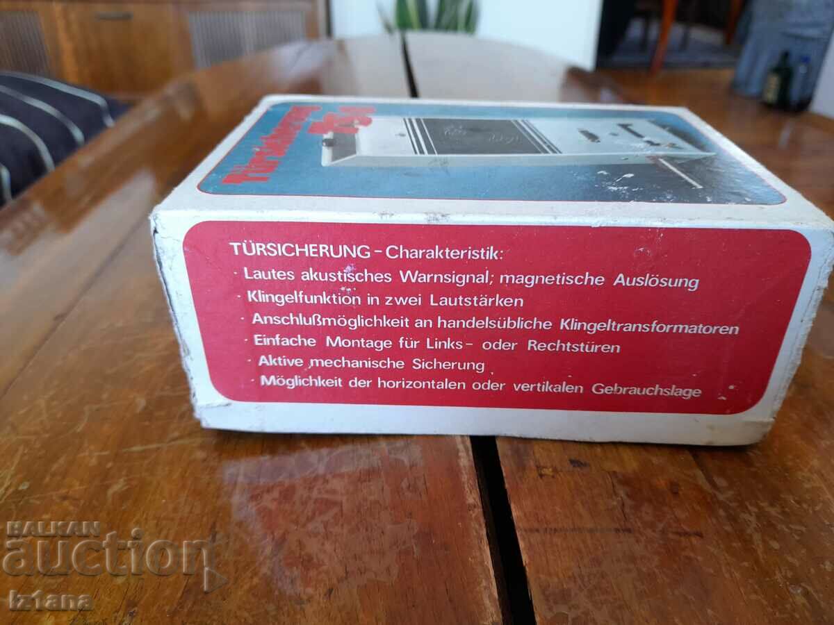 Auction Old electric door lock Tursicherung TS 18 Auction Old electric door lock Tursicherung TS 18