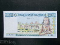 Djibouti, 2000 francs, UNC