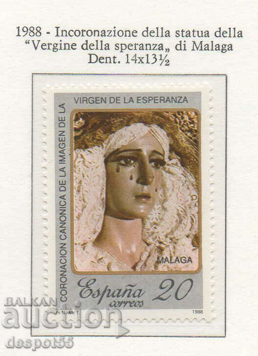 1988. Испания. Коронация на Богородица на надеждата.