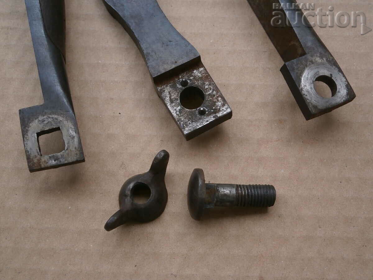 Old T screwdriver screwdriver from spare parts marking WW1 WWI - 6 Old T screwdriver screwdriver from spare parts marking WW1 WWI - 6