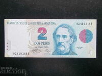 ARGENTINA, 2 pesos, 1993, UNC