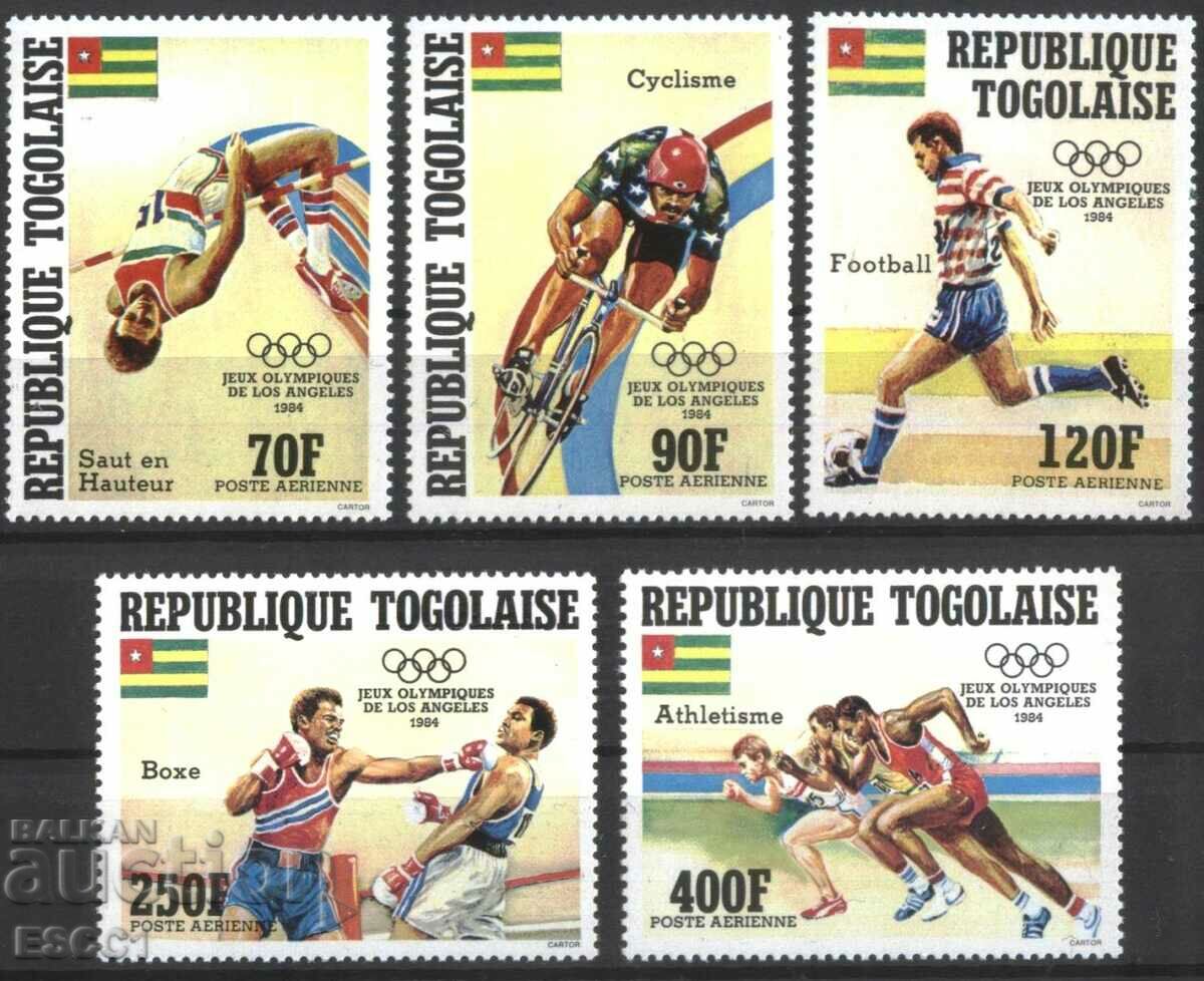 Αθλητικοί Ολυμπιακοί Αγώνες Pure Brands Λος Άντζελες 1984 από το Τόγκο