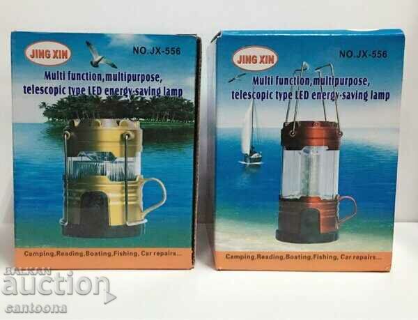 LED camping lamp JX-556 with price 7.98 BGN | € 4.08 LED camping lamp JX-556 with price 7.98 BGN | € 4.08