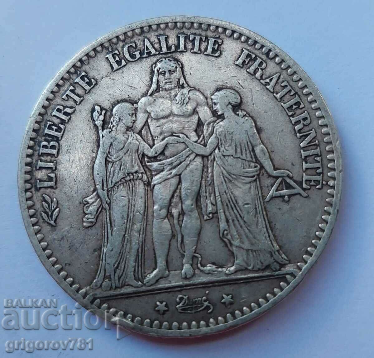 Ασημένιο 5 φράγκα Γαλλία 1875 ασημένιο νόμισμα # 16 με τιμή € 33.23 | 64.99 BGN Ασημένιο 5 φράγκα Γαλλία 1875 ασημένιο νόμισμα # 16 με τιμή € 33.23 | 64.99 BGN