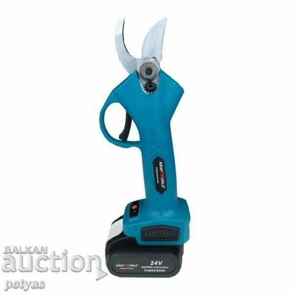 Foarfece de tăiat fără fir KraftWorld, 24V, până la Ф25мма cu preț 134.50 BGN | € 68.77