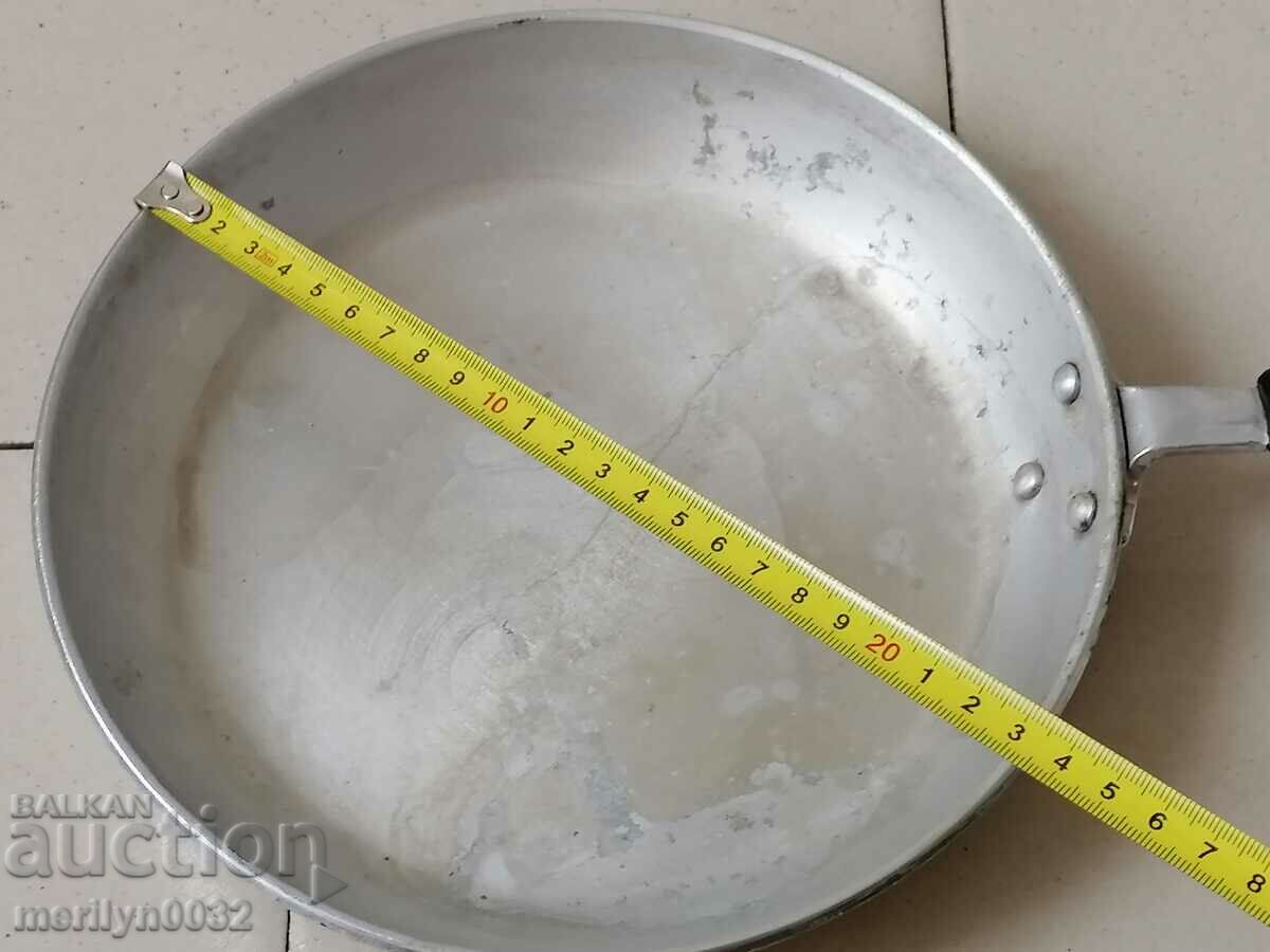 Aluminum frying pan BDS real soc, NRB - 6 Aluminum frying pan BDS real soc, NRB - 6