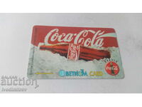 BETKOM Coca-Cola 5 UNITS calling card 100 pulses