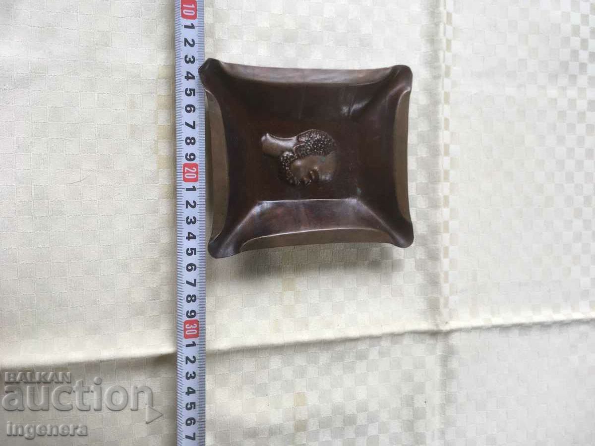 Delivery of ASHTRAY BRASS PRINT ORNAMENT-90 GR Delivery of ASHTRAY BRASS PRINT ORNAMENT-90 GR