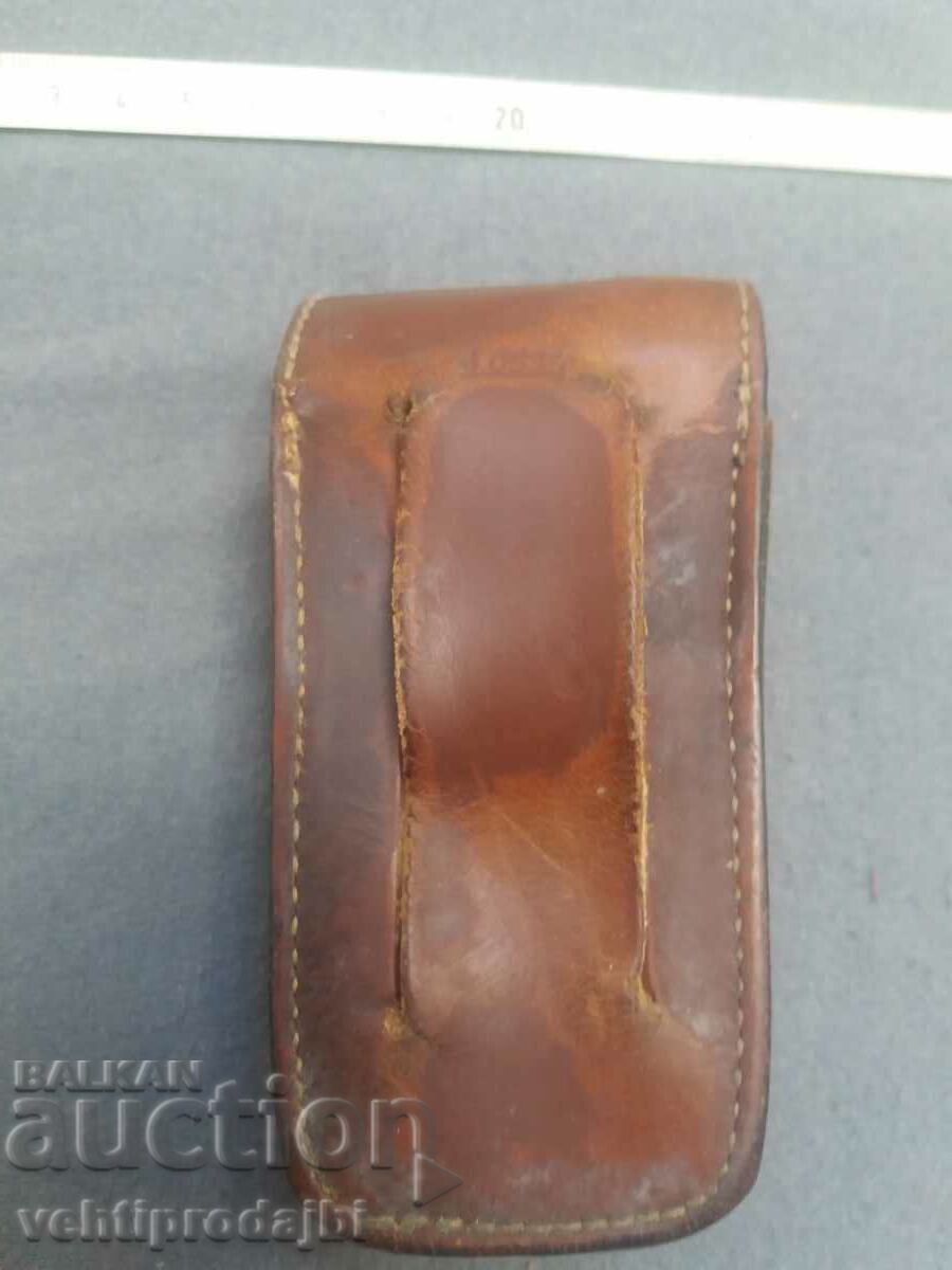 Old Viktorinox knife case with markings with price 18.99 BGN | € 9.71 Old Viktorinox knife case with markings with price 18.99 BGN | € 9.71