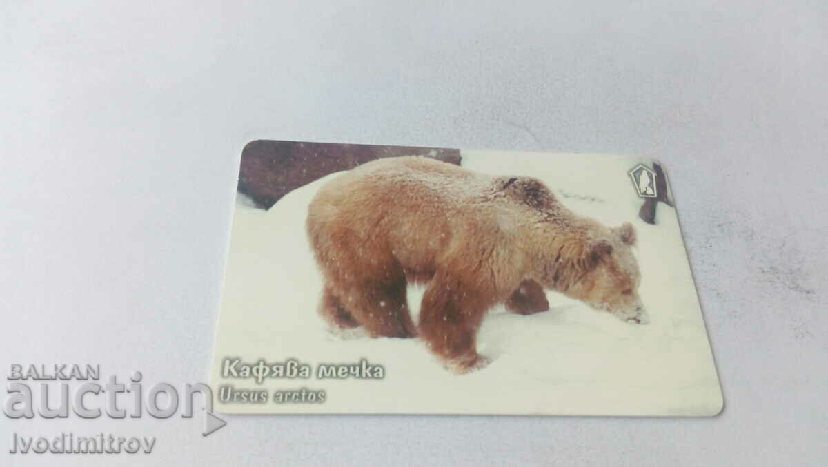 MOBIKA brown bear calling card 60 pulses