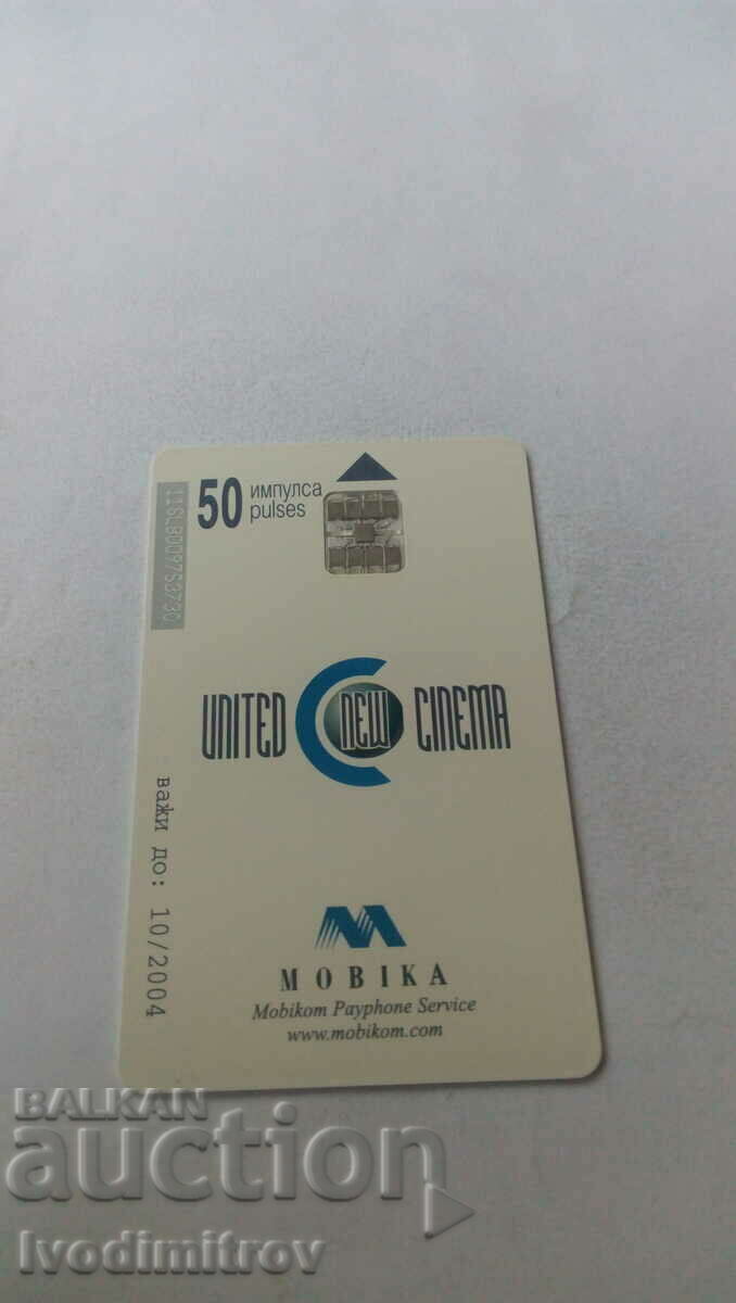 MOBIKA Tom Cruise MINORITY REPORT 50 pulse calling card with price 1.65 BGN | € 0.84 MOBIKA Tom Cruise MINORITY REPORT 50 pulse calling card with price 1.65 BGN | € 0.84